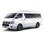 Rental hiace di bali harian, bulanan dengan driver dan bahan bakar di legian kuta denpasar bali